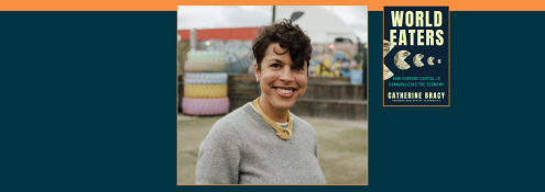 Image - the speaker and her book cover