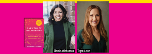 Image - the speakers and a book cover