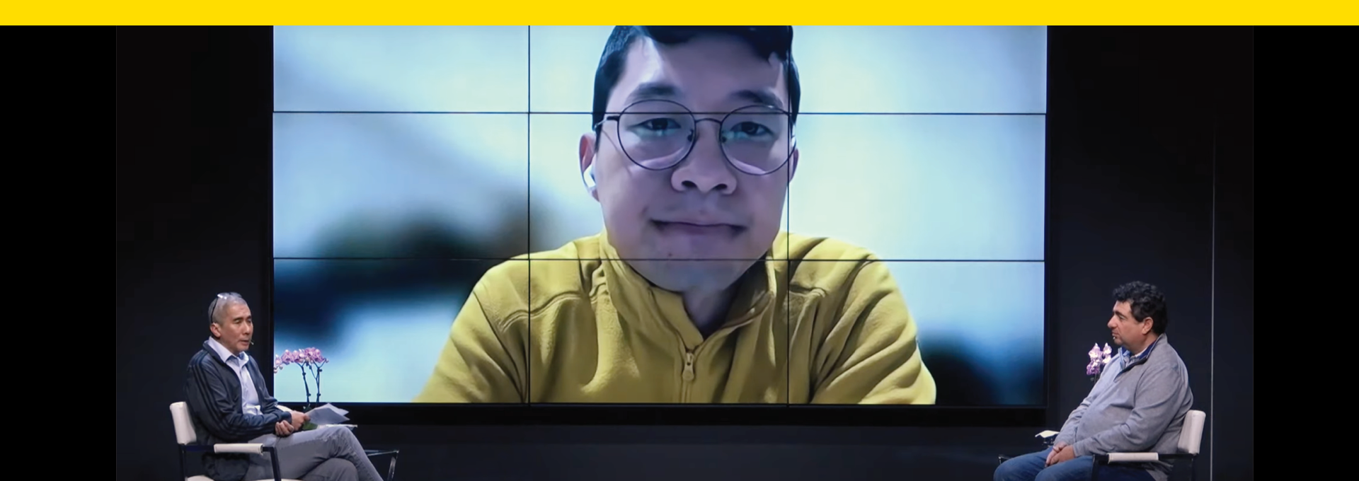 Image - speakers on Commonwealth Club World Affairs stage