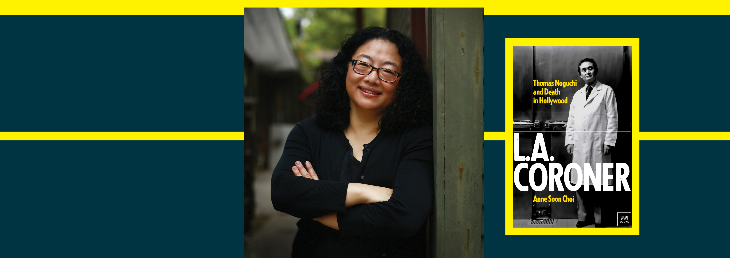 Image - the speaker and her book cover