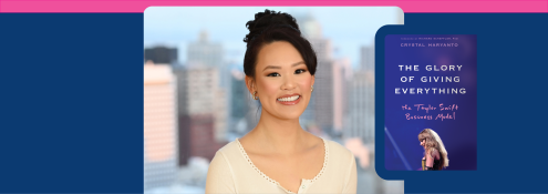 Image - the speaker and her book cover