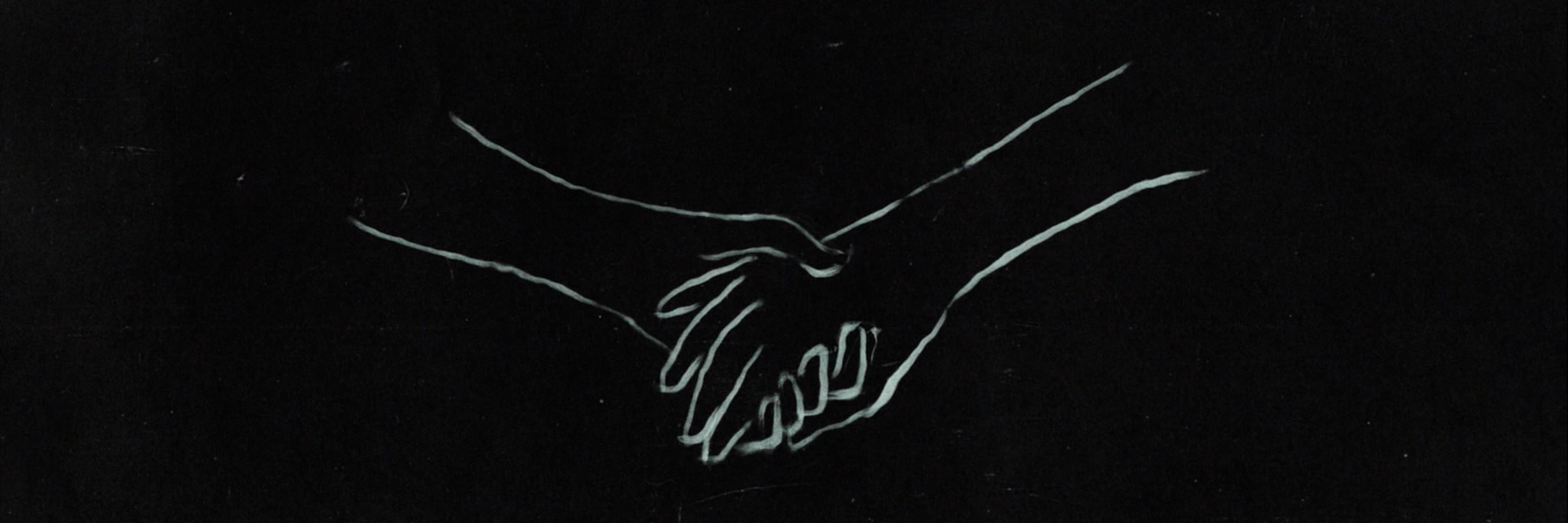 Image - drawing of hands touching each other