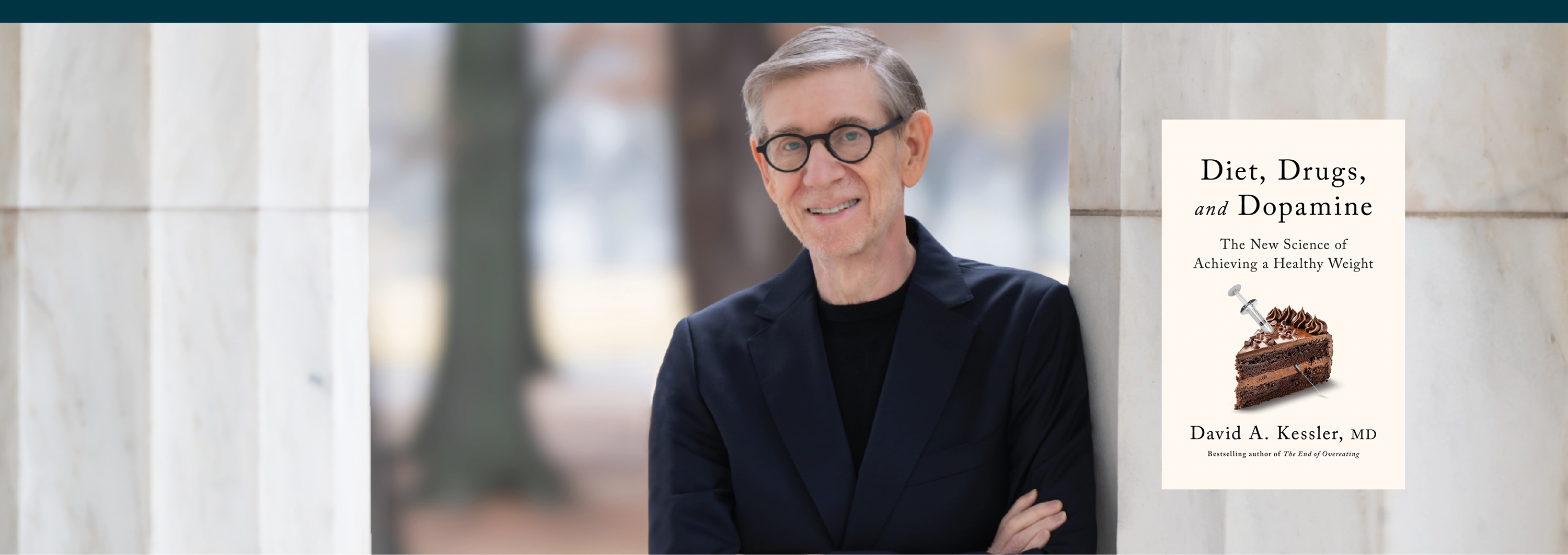 Image - David Kessler and his book cover