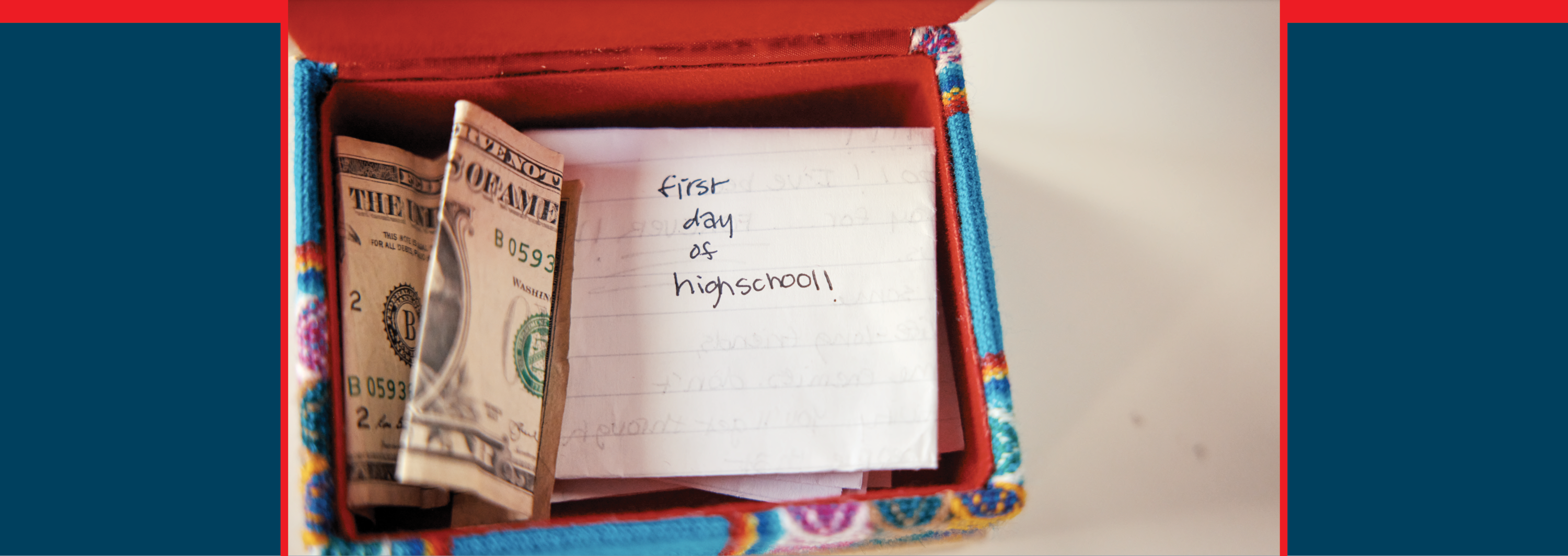 Image - student's items in a box