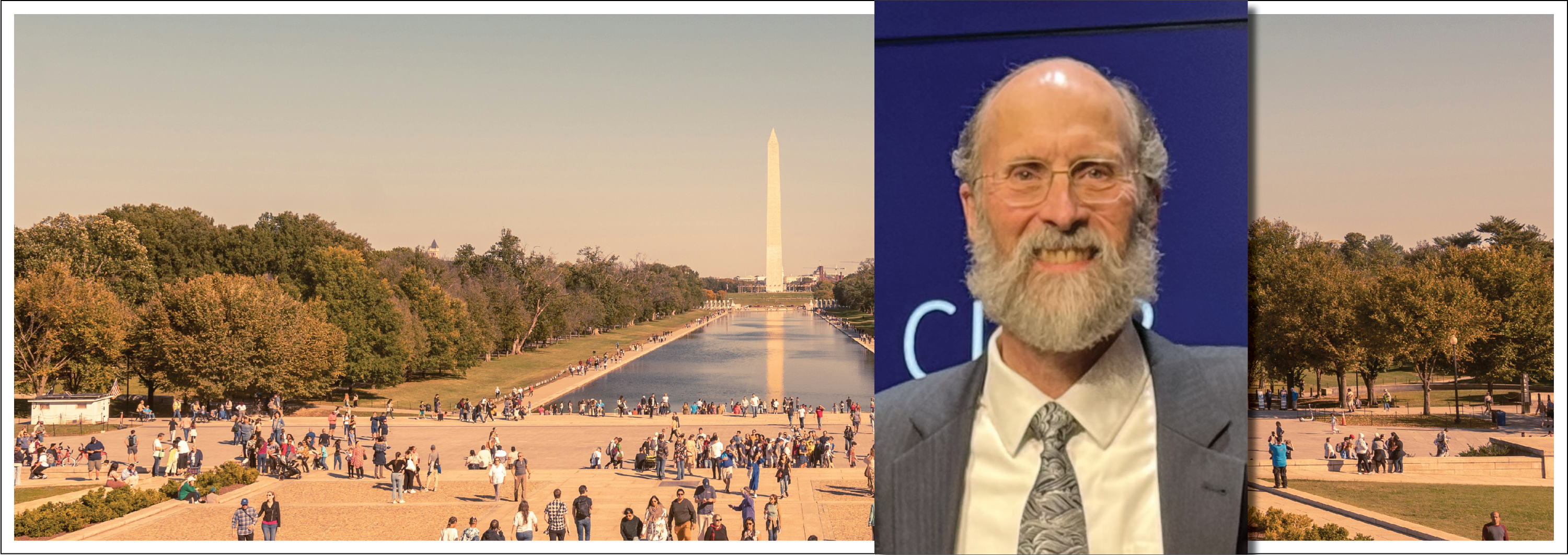 Image - the speaker and the Washington, D.C., mall