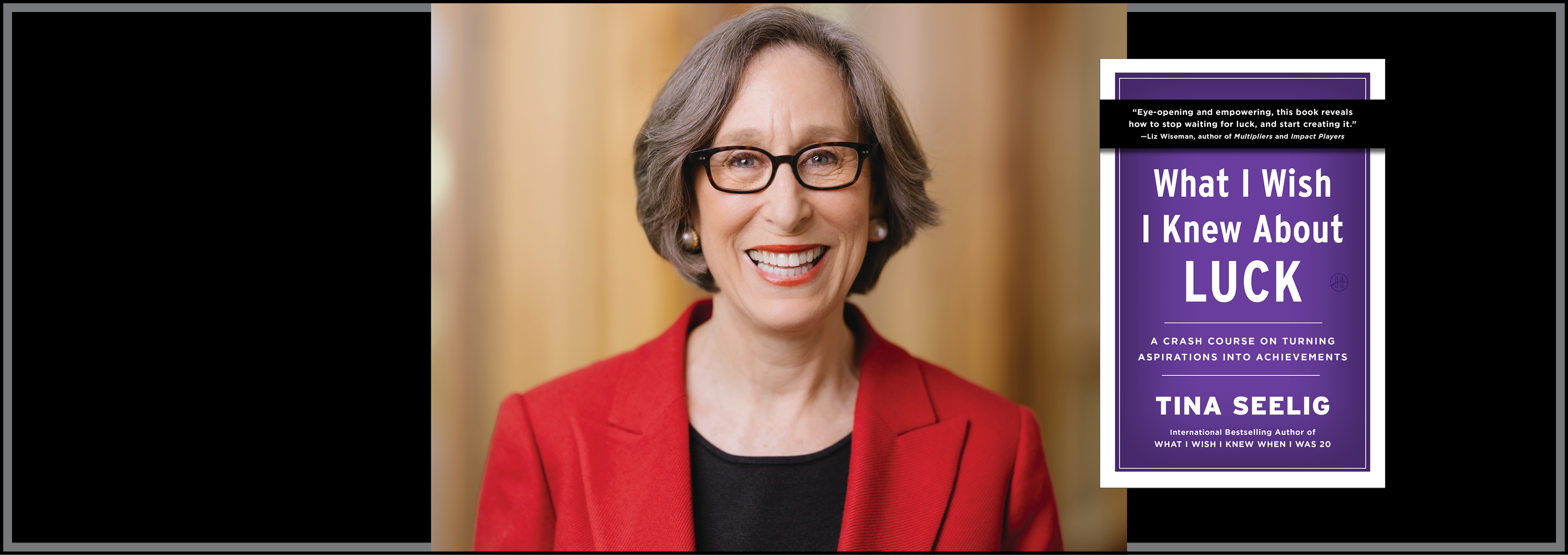 Image - the speaker and her book cover