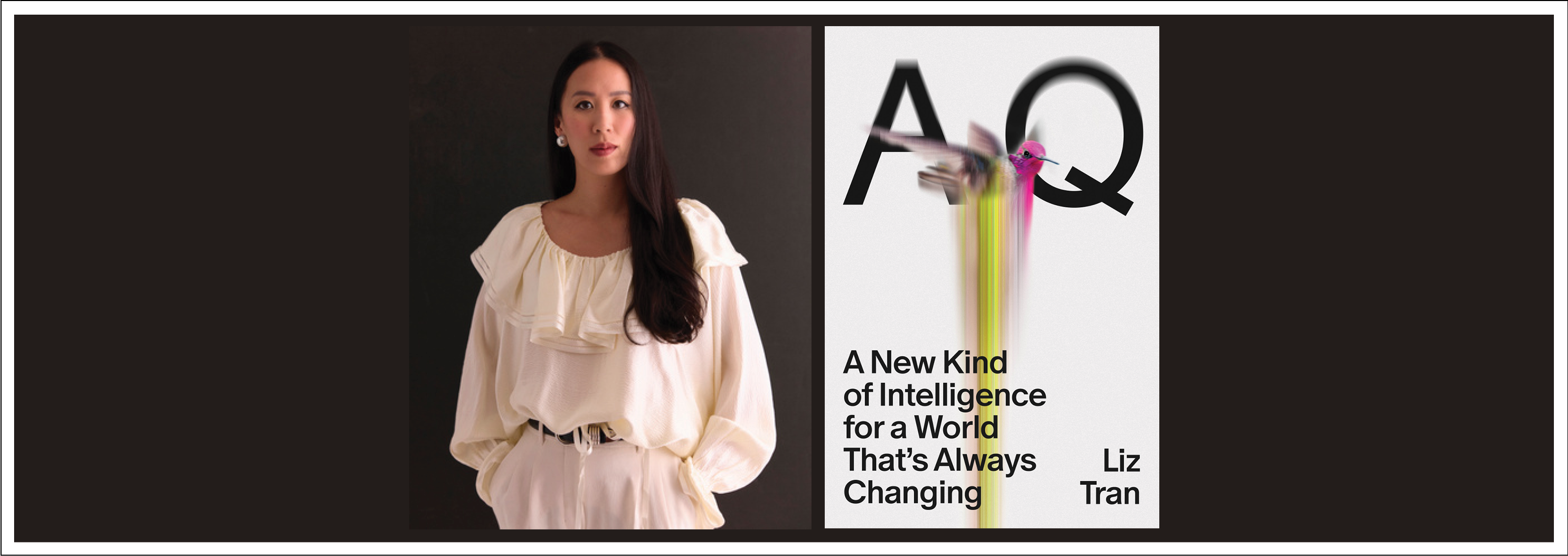 Image - the speaker and her book cover