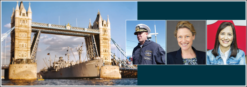 Image - the speakers and the LIBERTY SHIP