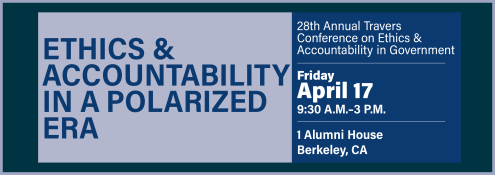 Travers Conference on Ethics & Accountability in Government