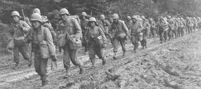 Image - U.S. troops in France during World War II