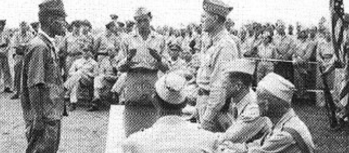 Image - Japanese surrender to American forces to end the war