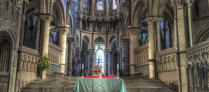 Image - Interior of the Canterbury Cathedral