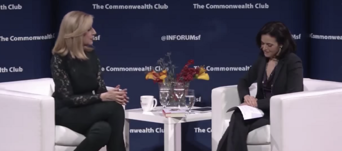 Image - Arianna Huffington and Sheryl Sandberg