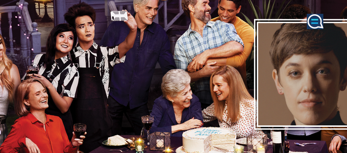 The Commonwealth Club Equality Series Brought to you by Salesforce Image - Tales of the City cast and Lauren Morelli