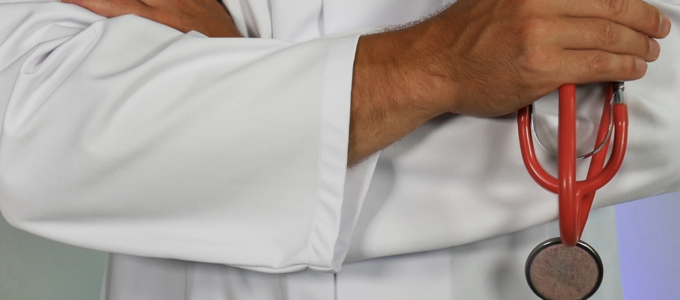 Image - doctor holding stethoscope