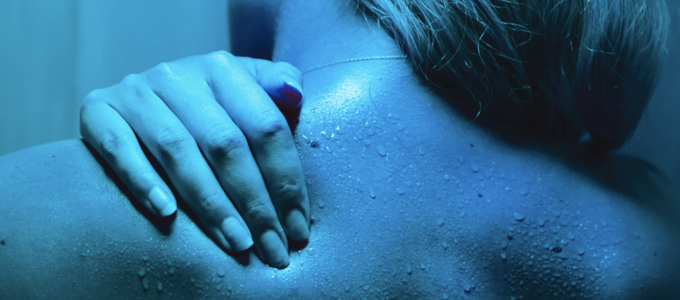 Image - hand on person's back