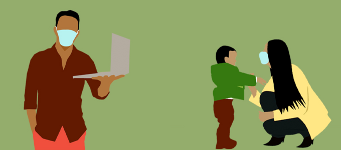 Image - People wearing masks