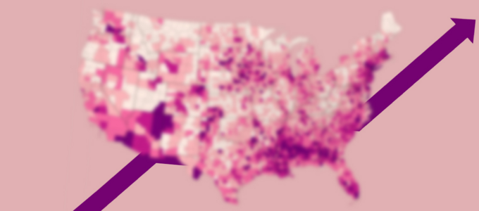 Image - United States over an upward glancing graph line