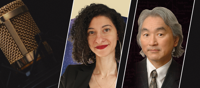 Image - Chanda Prescod-Weinstein and Michio Kaku