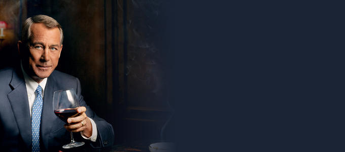 Image - John Boehner holding wine glass