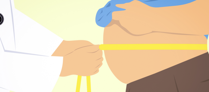 Image - doctor with overweight patient