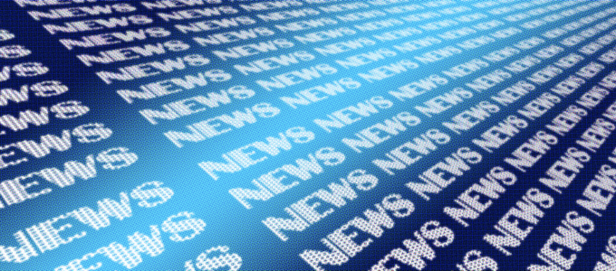 Image - text of the word news