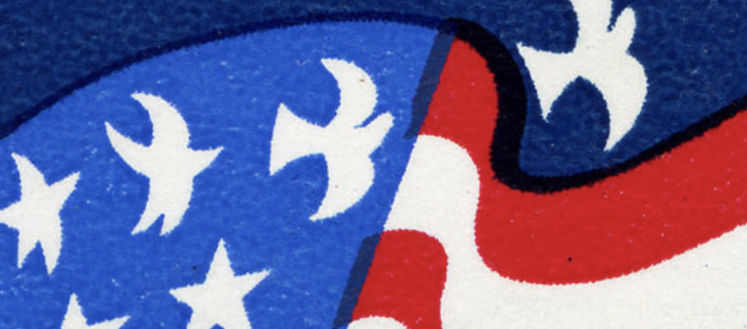 Image - detail from a U.S. stamp for the Peace Corps