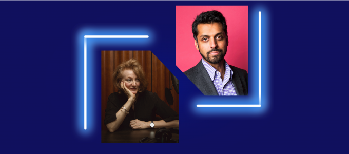 Image - Krista Tippett and Wajahat Ali