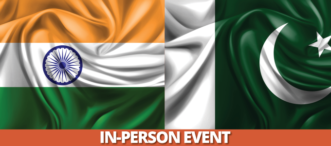 Image - flags of India and Pakistan