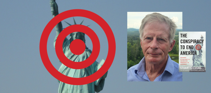 Image - Stuart Stevens and Statue of Liberty with target symbol over it