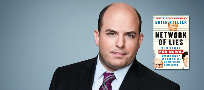 Image - Brian Stelter and his book cover