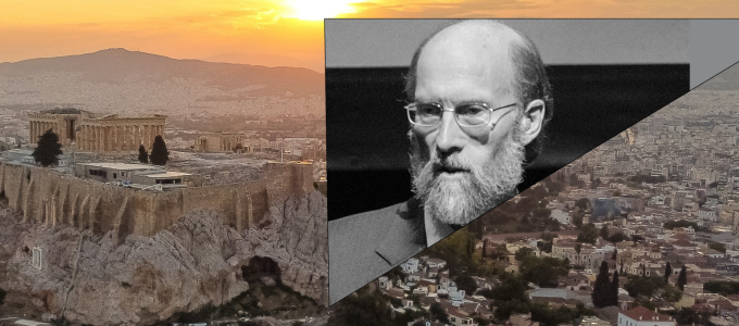 Image - George Hammond and Greek ruins