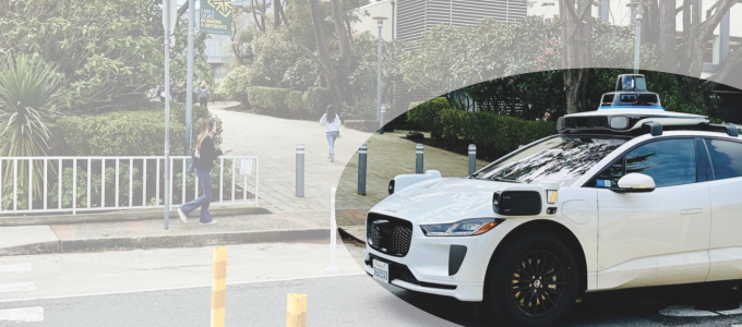 Image - a Waymo vehicle on a street