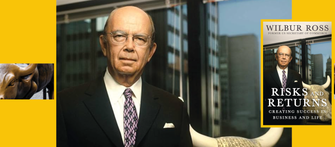 Image - Wilbur Ross and book cover