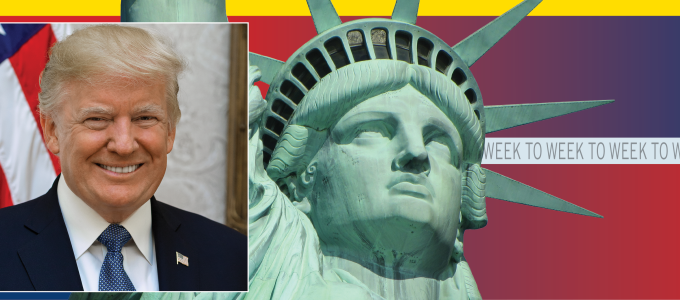 Image - Statue of Liberty, Donald Trump