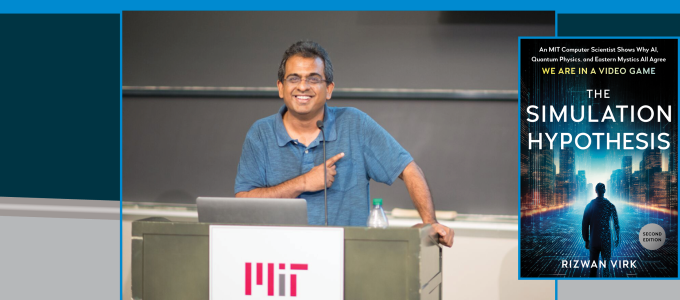 Image - Rizwan Virk and his book cover