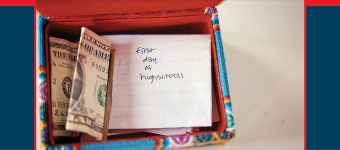 Image - student's items in a box