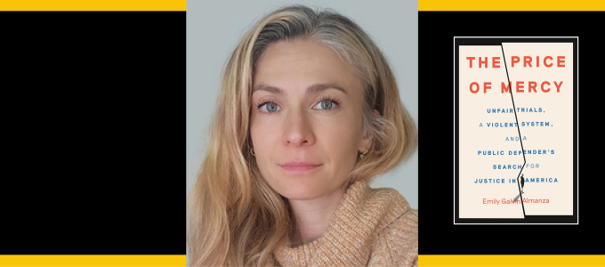 Image - the speaker and her book cover