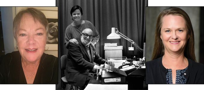 Image - the speakers and photo of Ansel Adams