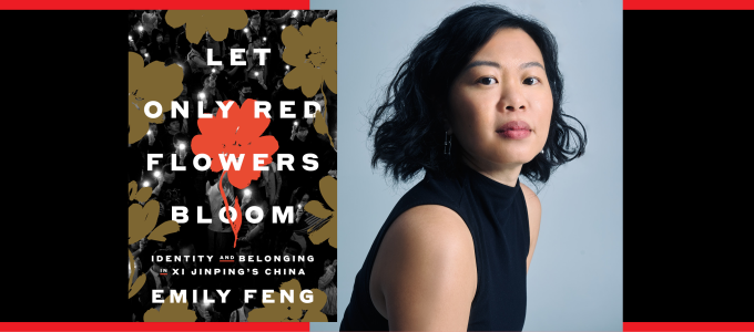 Image - the speaker and her book cover