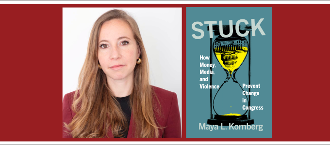 Image - the speaker and her book cover