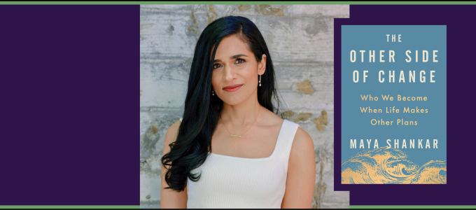 Image - the speaker and her book cover