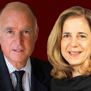 Image - Governor Jerry Brown and Anne Gust Brown