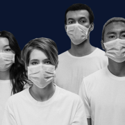 Democracy and COVID-19: What Happens Next? Image - people wearing masks