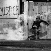 The Battle for Portland Image - Protestor in Portland, Oregon