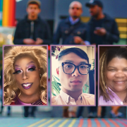 Lavender Talks: Racism in the Castro Image - faces of panelists
