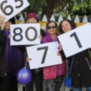 AgeMarch/AgeMagnificent: Everyone at Every Age Is Age Magnificent Image - people holding numbers