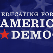Educating for American Democracy Image - words
