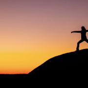 Healthy Society Series: The Science of Wellness—and You Image - person in silhouette