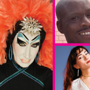 Drug Use, the Pandemic, and LGBTQ People Image - faces of panelists